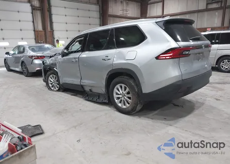 2024 Toyota Grand Highlander Xle из США, поврежденный, VIN 5TDAAAB57RS022247